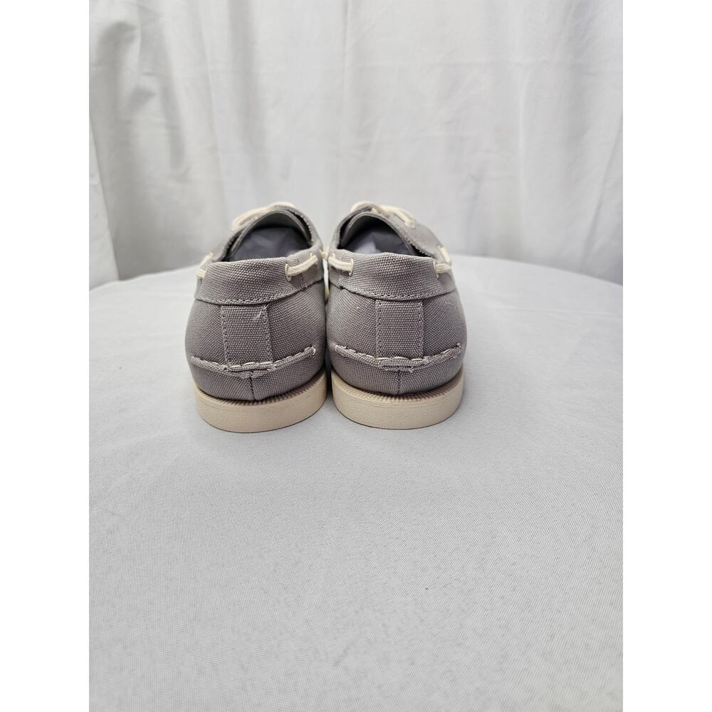 Club Room Men's Elliot Lace-Up Boat Shoes Loafers Grey Size 10M NWT - Picture 5 of 9